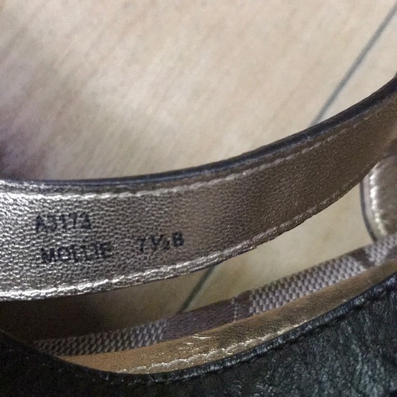 Coach Sling Back Wedges - Picture 5 of 7